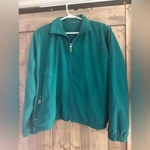Vintage Koret Teal Green Windbreaker Jacket